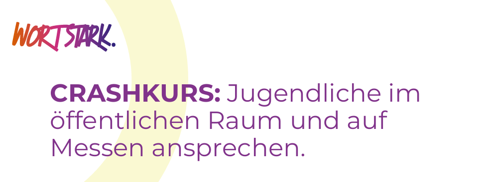 Workshop „Jugendliche im öffentlichen Raum ansprechen“